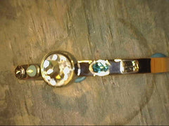 ISLA Turquoise Bracelet Stainless Steel with xs Moneda and Swarovski C