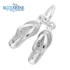 Sterling Silver Sandals Charm