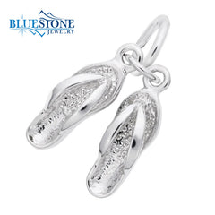 Sterling Silver Sandals Charm