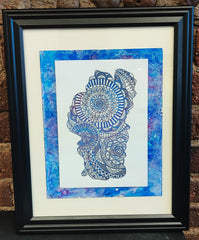 Framed Watercolor Print