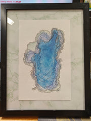 Framed Watercolor Print