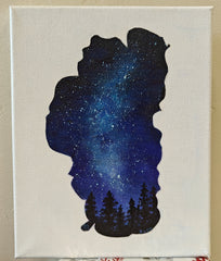 Original Acrylic Painting by Local Artist Alexandra Theiss