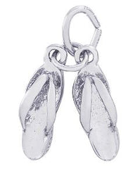 Sterling Silver Sandals Charm