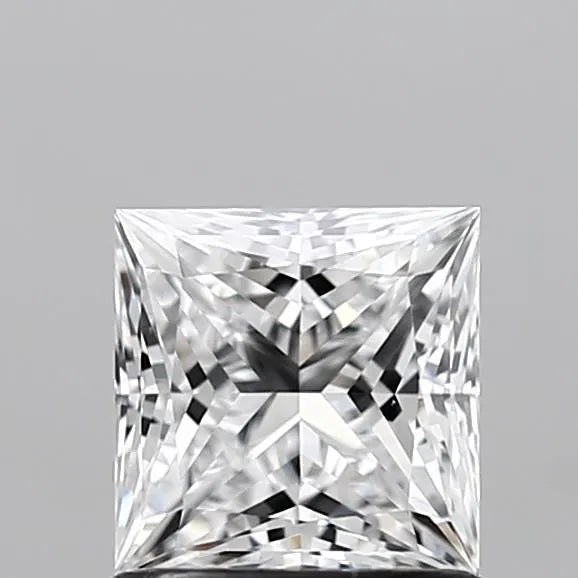 1.01ct Princess Natural Diamond (Colour D, Clarity VVS2, GIA Certified)