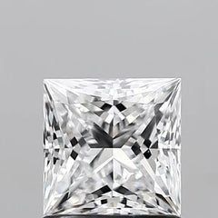 1.01ct Princess Natural Diamond (Colour D, Clarity VVS2, GIA Certified)