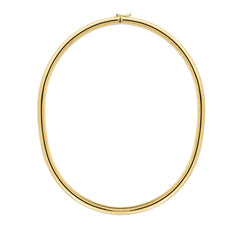 14K Yellow Gold 20 6mm Classic Omega with Box Lock