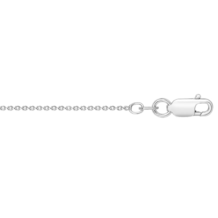 Sterling Silver 1.8mm Round Cable 20 Chain with Lobster Clasp