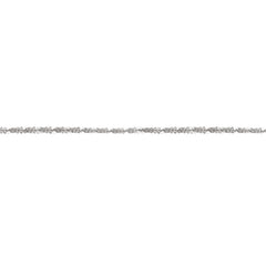 Sterling Silver 1.25mm Sparkle 18 Chain with Lobster Clasp