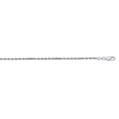 Sterling Silver 2.2mm Rope 22 Chain with Lobster Clasp