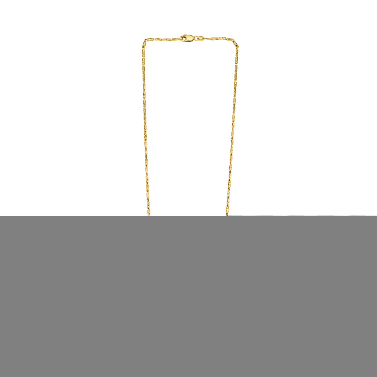 14K Yellow Gold 18 2.11mm Round Lumina Chain Necklace with Lobster Clasp