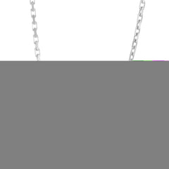 Sterling Silver 2.8mm 22 French Cable Chain with Lobster Clasp. Item is rhodium plated.