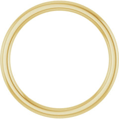 14K Yellow Gold 1.5 mm Comfort-Fit European-Style Band Size 4.5