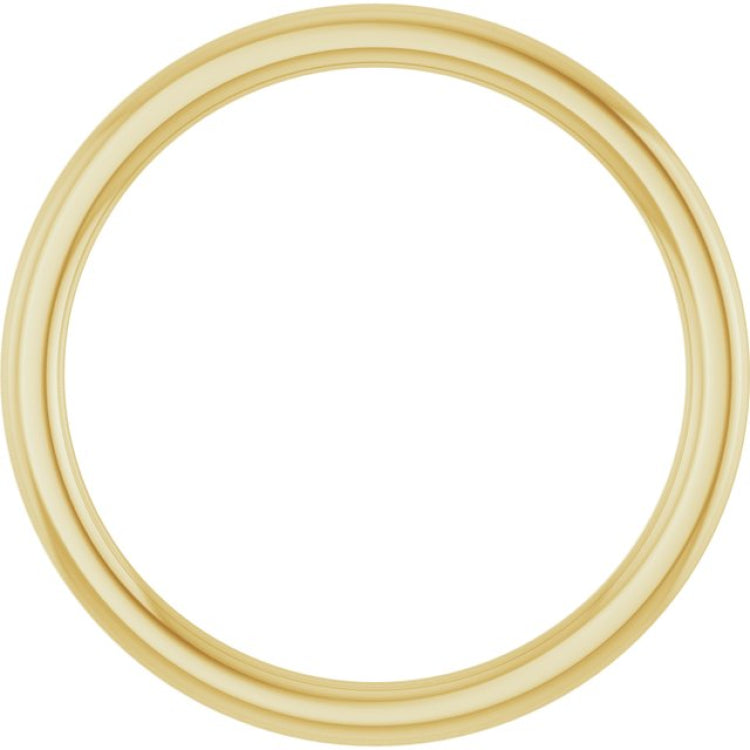 14K Yellow Gold 1.5 mm Comfort-Fit European-Style Band Size 8.5