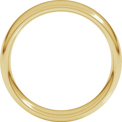 14K Yellow Gold 5.5 mm Comfort-Fit European-Style Band Size 8.5