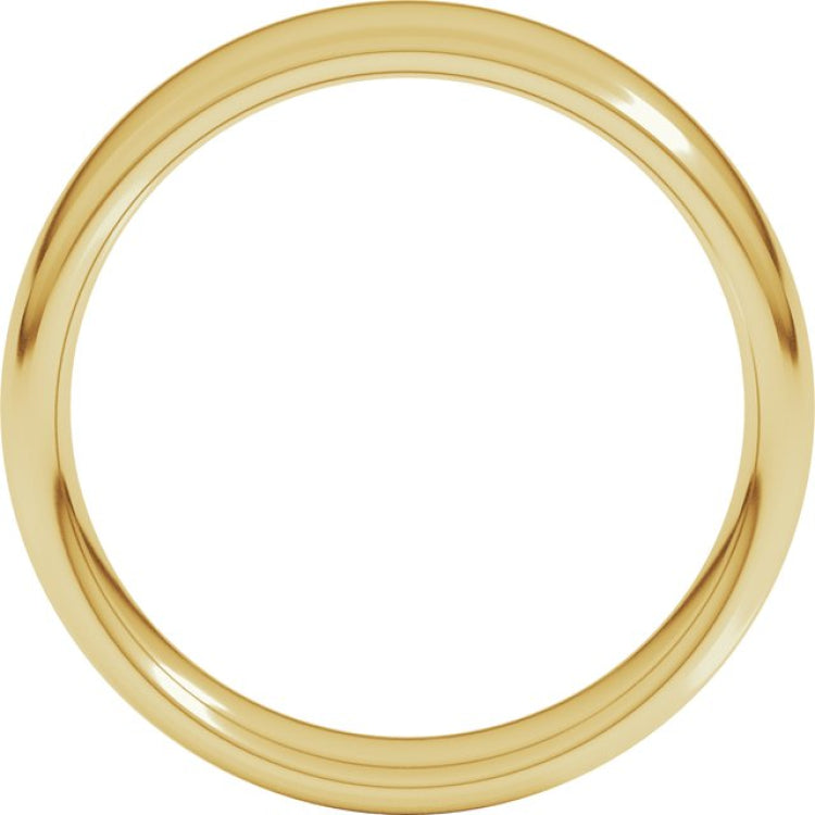 10K Yellow Gold 5.5 mm Comfort-Fit European-Style Band Size 9