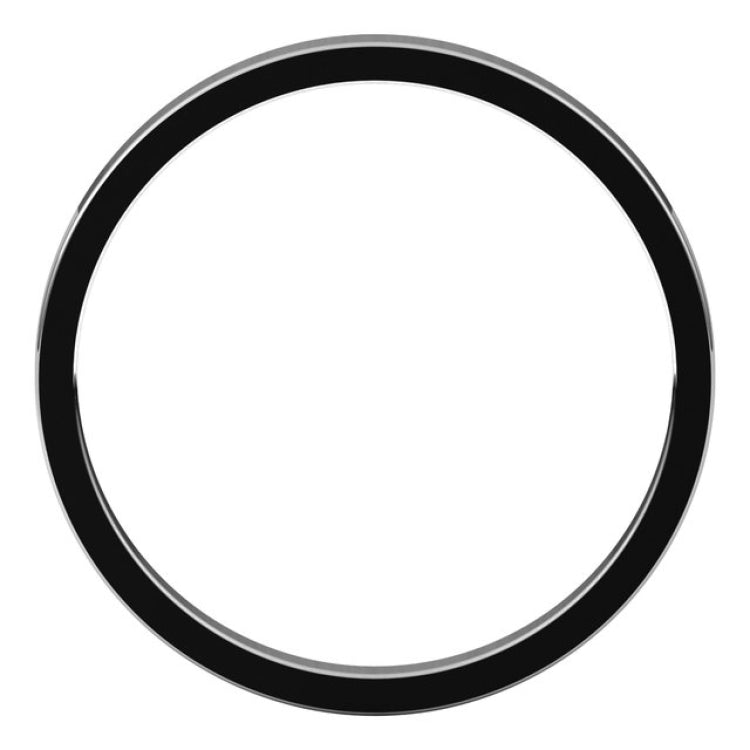 14K White Gold 2 mm Flat Band Size 7