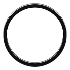 14K White Gold 2 mm Flat Band Size 13