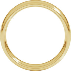 18K Yellow Gold 5 mm Comfort-Fit European-Style Band Size 11.5