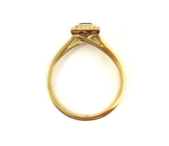 14 Karat Yellow Gold Fashion and/or Engagement Ring with a 0.49 Carat