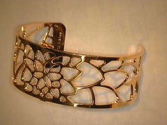 RoseNenuphar Style Bangle Cuff 25mm