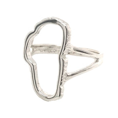 Large Sterling Silver Lake Tahoe Outline Ring. 
Ring Size 10.5
Can b