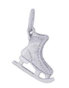 Sterling Silver Ice Skate Charm