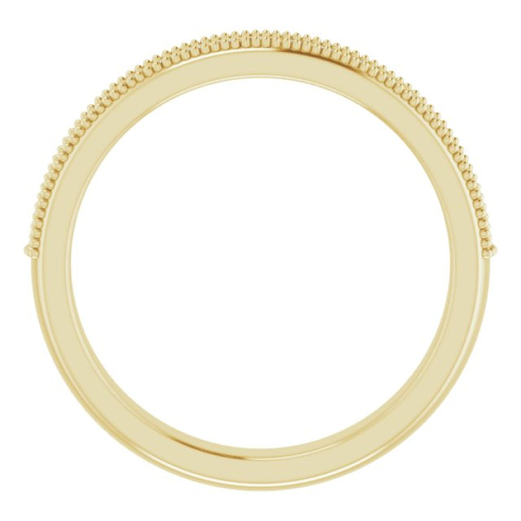 14K Yellow 1/5 CTW Lab-Grown Diamond Anniversary Band