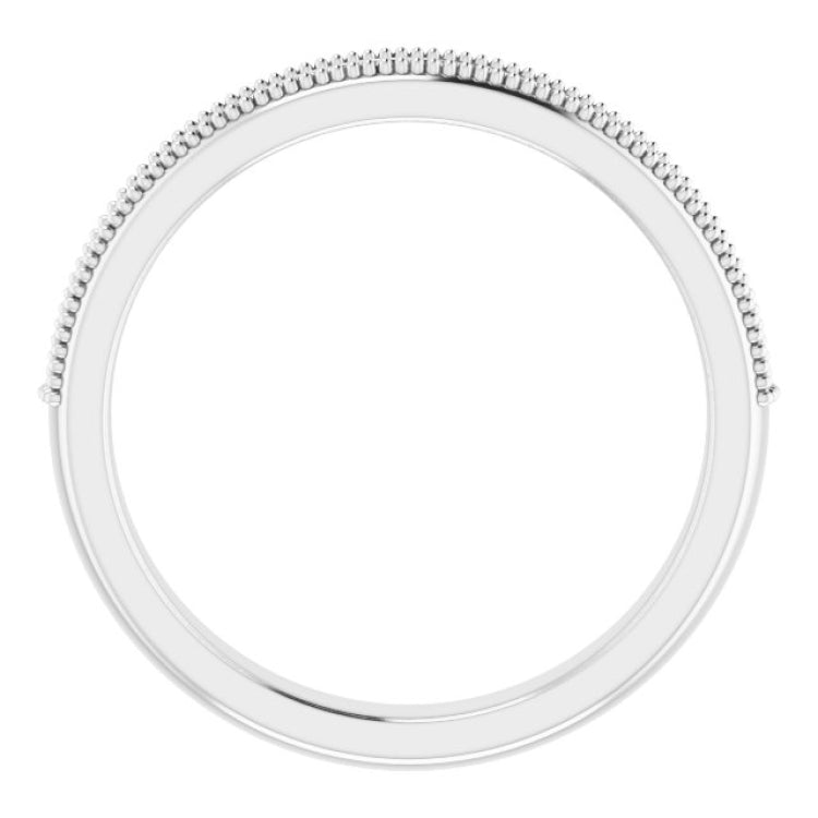 Platinum 1/5 CTW Lab-Grown Diamond Anniversary Band