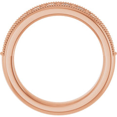 14K Rose 5/8 CTW Lab-Grown Diamond Anniversary Band