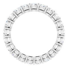 14K White 1 7/8 CTW Lab-Grown Diamond  Eternity Band