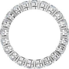 14K White 2 1/5 CTW Lab-Grown Diamond  Eternity Band