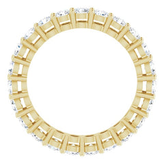 14K Yellow 1 3/8 CTW Lab-Grown Diamond  Eternity Band Size 5