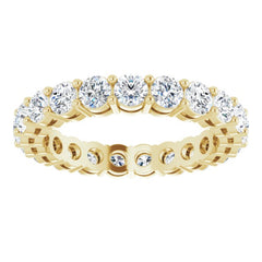 14K Yellow 1 3/4 CTW Lab-Grown Diamond  Eternity Band