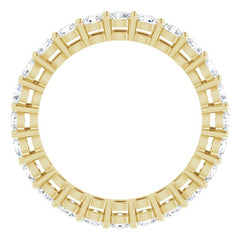 14K Yellow 1 3/8 CTW Lab-Grown Diamond  Eternity Band Size 5.5