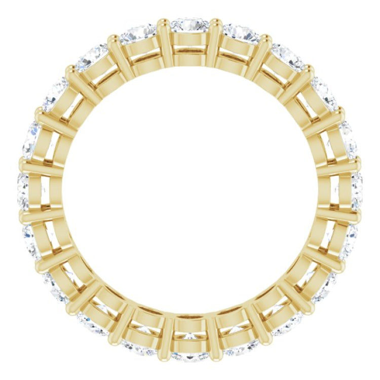 14K Yellow 1 3/4 CTW Lab-Grown Diamond  Eternity Band