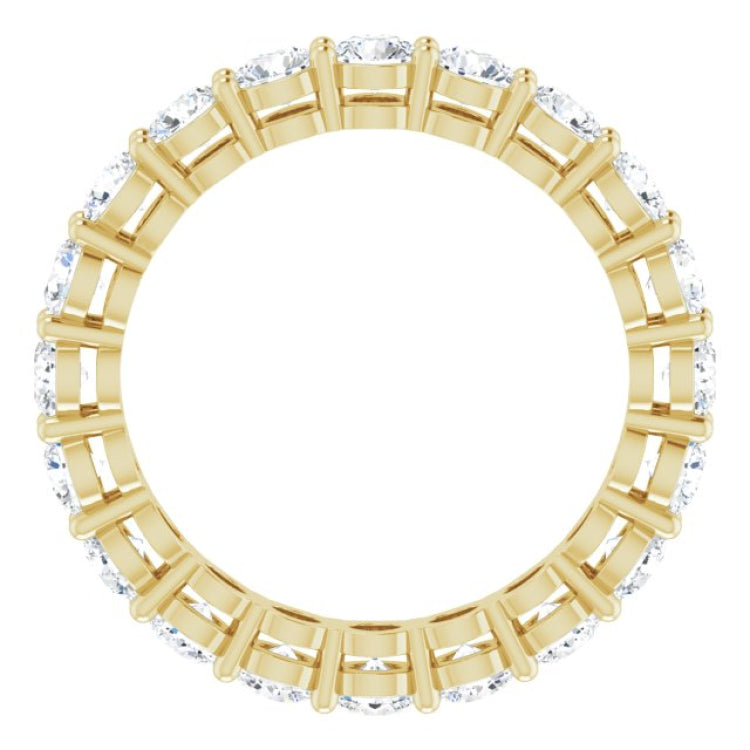 14K Yellow 1 3/4 CTW Lab-Grown Diamond  Eternity Band