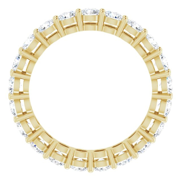 14K Yellow 1 7/8 CTW Lab-Grown Diamond  Eternity Band