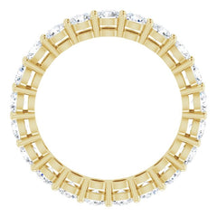 14K Yellow 1 7/8 CTW Lab-Grown Diamond  Eternity Band