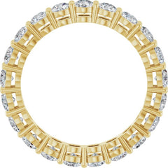 14K Yellow 2 1/5 CTW Lab-Grown Diamond  Eternity Band