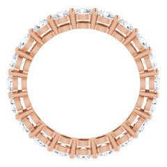 14K Rose 1 3/4 CTW Lab-Grown Diamond  Eternity Band
