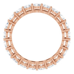14K Rose 1 7/8 CTW Lab-Grown Diamond  Eternity Band
