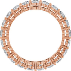 14K Rose 2 1/5 CTW Lab-Grown Diamond  Eternity Band