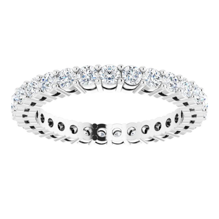 Platinum 7/8 CTW Lab-Grown Diamond  Eternity Band