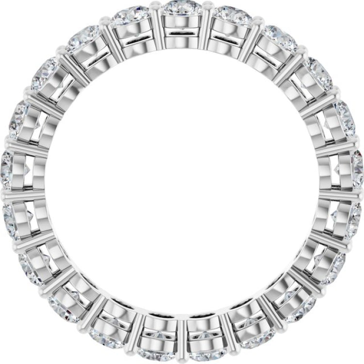 Platinum 2 1/5 CTW Lab-Grown Diamond  Eternity Band