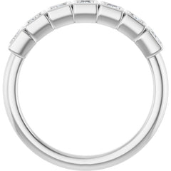 Platinum 1/3 CTW Lab-Grown Diamond  Anniversary Band