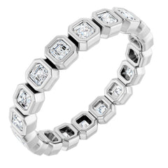Platinum 1 1/6 CTW Lab-Grown Diamond  Eternity Band Size 6