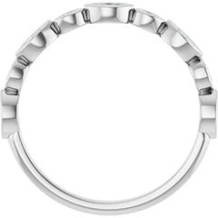 14K White 1/4 CTW Lab-Grown Diamond  Anniversary Band