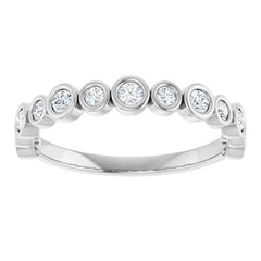 Platinum 1/3 CTW Lab-Grown Diamond  Anniversary Band