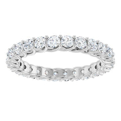 Platinum 1 1/2 CTW Lab-Grown Diamond  Eternity Band