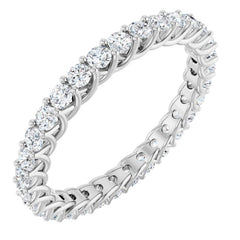 14K Yellow 2 CTW Lab-Grown Diamond  Eternity Band